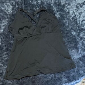 Athleta Charcoal tankini